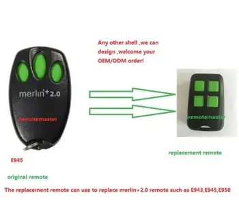 Merlin+2.0 remote , E945,E950,E943,MRC950EVO, MR650EVO ,MR850EVO, MT3850EVO remote control replacemnet