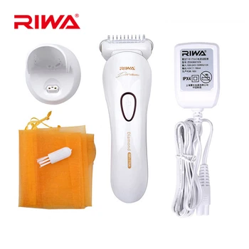 Riwa Diamond Full Body Waterproof Rechargeable Electric Hair Shaver for Women Razor for Body Bikini Armpit Legs EEBT13WQ -S4546