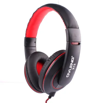 OVLENG X13 Wired Headphones with Microphone Over Ear Headphone Bass HiFi Sound Music Stereo Headset for iPhone Xiaomi Sony