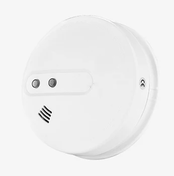 1 PCS) GSM Alarm System Accessories Wireless Smoke sensor Home Security Alarm Fire Control Detector 433MHz NO battery