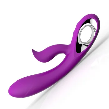 9 Speed magic wand dual vibration motors silicone waterproof G-spot double dildo USB rechargeable sex toys