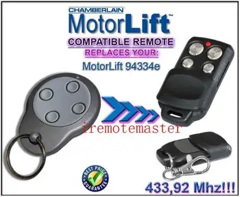 Motorlift replacement remote 94334e 433mhz Rolling code