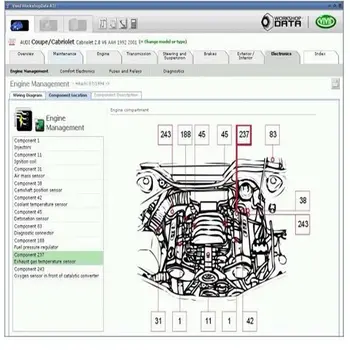 Vivid work shop Newest Auto repair software 2010 Vivid Workshop data ATI with English for European cars
