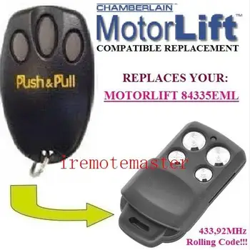 Motorlift replacement remote 84335EML 433mhz Rolling code