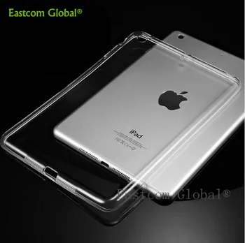 2017 Tablet Case For Apple iPad Mini 123 Case Crystal Clear Transparent Silicon Ultra Thin Slim TPU Soft Case Cover