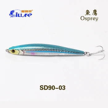 ILure 90mm 30g Pencil Fishing Lure From Top To Bottom Hard Lures Wobbler Swimbait New Pesca Likelife Artificial Bait