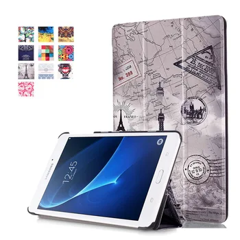 Multicolor Cover for Samsung Tab A6 7.0 2016 Case,Flip PU Leather Tablet Case for Samsung Galaxy Tab A T280 T285 7.0