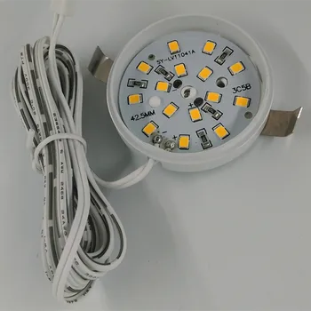 3W LED Under Cabinet Light Downlight Spotlights Kit Home Kitchen Counter Closet Lighting Energy Saving Lights Lamp Bulb 110-240V