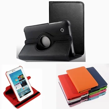 3 in 1 hot and colorful 360 turn off PU leather case Samsung Galaxy Tab 2 7 