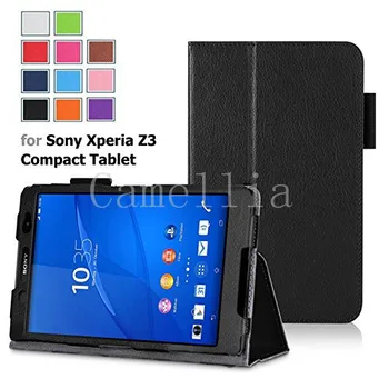 For Sony Xperia Z3 Tablet Compact Case - Slim Folding Cover Case for Xperia Z3 8 Inch Tablet Compact