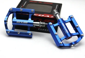 1 Pair GUB Bike Pedals CNC Alloy DWS / TAKINO Bearing For Folding BMX Bike Road Bike Platform Pedal 9/16