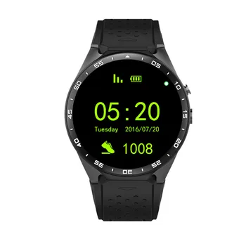 KW88 MTK6580 Android 5.1 OS GPS Smart Watch 1.39