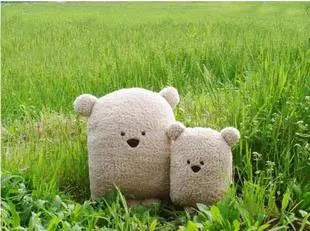 Plush toy teddy bear plush toy plush pillow big face bear soft stuffed plush toy 6pcs/lot Chirstmas gift ping