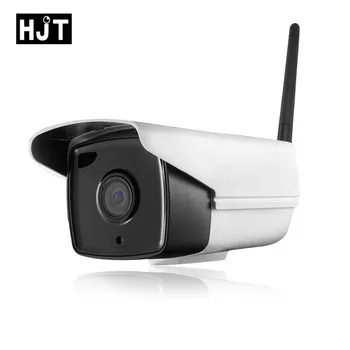 HJT Wireless wifi Newest IP Camera 720p 1MP White Security Camera HD network phone ONVIF P2P ping 4IR cut Night vision