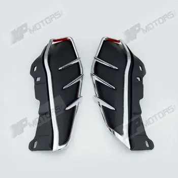 New A Pair ABS Plastic Mid-Frame Air Deflectors Trims For Harley Touring FLHRC FLHTCUTG FLHTCU 2009 2010 2011 2012 2013