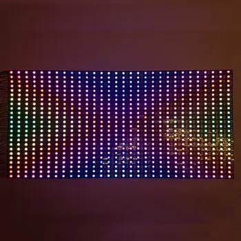 25x50CM WS2812B 2811 WS2812 30 60 LEDs Pixel Adreesable Dispaly Screen Panel 5V