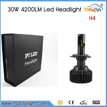 2 x 30W 4200LM H4 LED Headlight Bulb LED Conversion Kit Hi Lo Replacement Bulb For Headlight FOG DRL