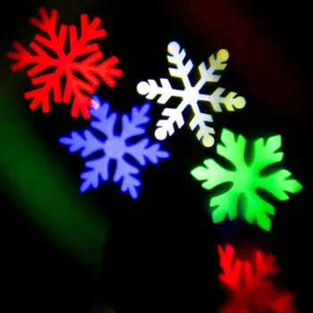 New EU Plug LED Projection Light For christmas laser projector Outdoor Indoor Festival Garden Decoration Luzes Para Festa SJMSD