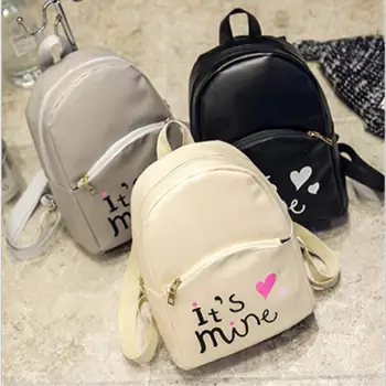 Women Backpack Fresh Leather Fashion School Bags Travel Outdoors Girls Top Handle Backpack Mochilas Escolares