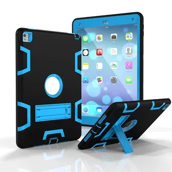 New Case Cover Hybrid Shockproof Drop Protection Rugged Three-Layer Defender Cases Cover With Stand For iPad mini 1 2 3 XXM8