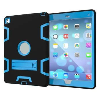 New Case Cover Hybrid Shockproof Drop Protection Rugged Three-Layer Defender Cases Cover With Stand For iPad mini 1 2 3 XXM8