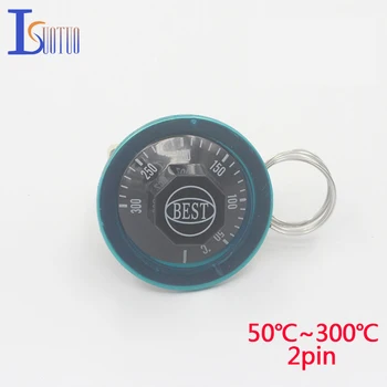 50-300 degrees centigrade temper 3pin Pinkage temperature control switch knob thermostat adjustable