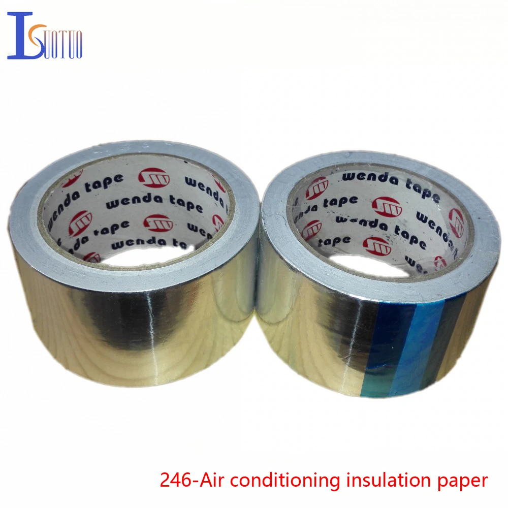 Air conditioning and refrigerator insulation paper aluminum foil heater exhaust pipe exhaust pipe of aluminum foil tape, aluminu
