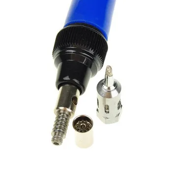 Professional MT-100 Blue Pen Shape Cordless Butane Multipurpose Gas Soldering Solder Iron Tool ALI88