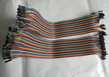 30cm 2.54 mm 40 pin female to female Line pitch 1.27mm 1 pin - 1p Dupont wire Jumper cable for Arduino breadboard 3pcs = 120pcs