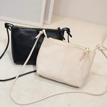 2017 Women Fashion Envelope Bag Handbag Wild Paragraph Washed Soft PU Leather Messenger Shoulder Small Bag P328