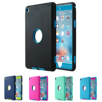 New Armor Defender Hybrid Protection From Drops Impacts Case for iPad Mini 4 QJY99