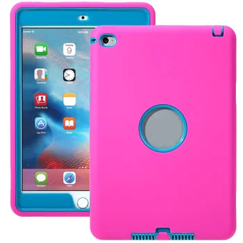 New Armor Defender Hybrid Protection From Drops Impacts Case for iPad Mini 4 QJY99