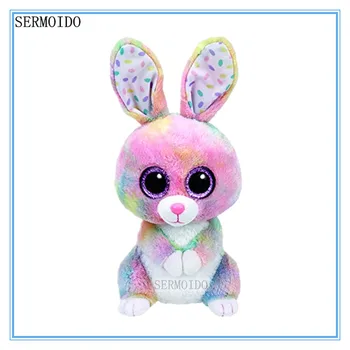 Original Beanie Boos Big Eyes Plush Toy Doll BEANIE BOOS BUBBY H Baby Kids Gift 10-15 cm S24