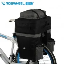 ROSWHEEL Bicycle Rear Seat Panniers Cycle Cycling Touring Commute Bag Backpack Rain Cover