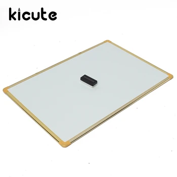 Kicute Modern Large 600mm*900mm Double Side Writing Whiteboard Dry Erase Board And Magnetic Dry Wipe Office School Supplies