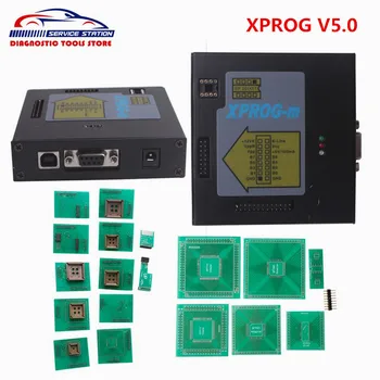 Free DHL shipping XPROG 5.0 quality xprog m v5.0 with highly performance in stock