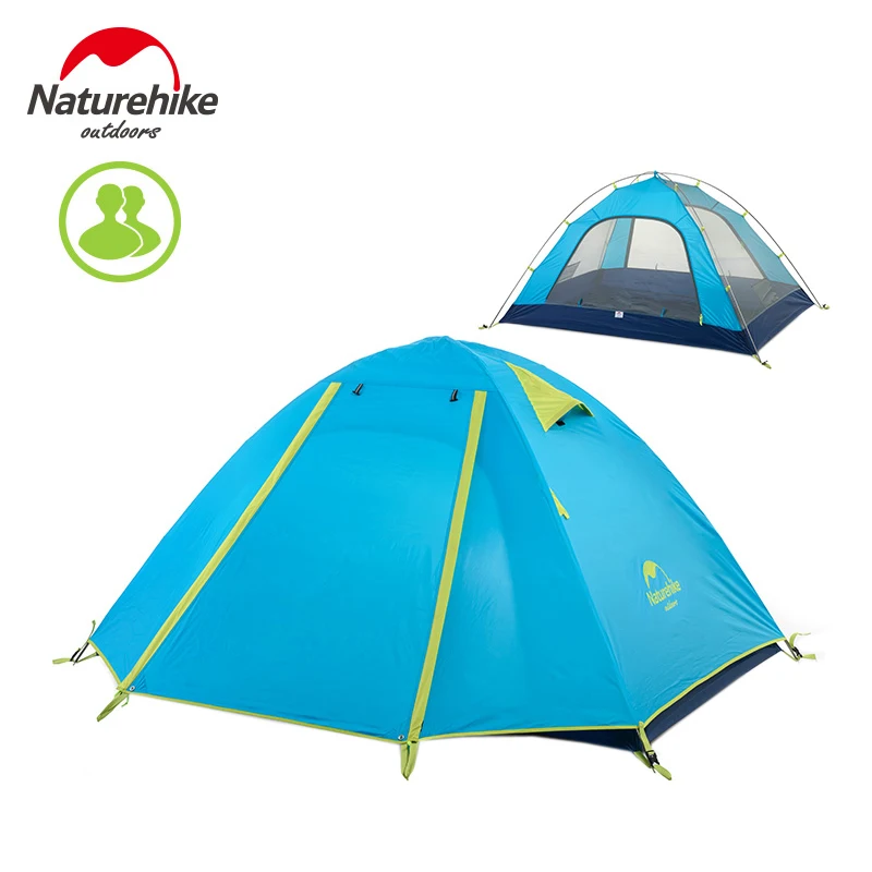 Naturehike 2 Person 3 Person 4 Person Camping Tent Ultralight Waterproof Large Hiking Tents
