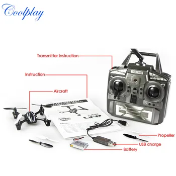 Coolbox Newest JD-385 JXD 385 RC UFO / Hand Throwing 3D/ 6 Axis Gyro 4CH 2.4GHz UFO Quadcopter RTF/