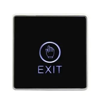 Touch exit button,Senior acrylic panel ,NO/NC/COM output, blue back light electric box cassette, min:5pcs
