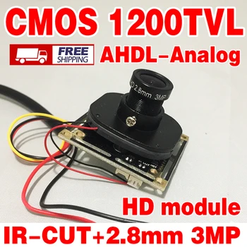 11.11 HD 1200TVL Color 1/4CMOS FH8510+3006 Analog 960P cvbs Finished Monitor chip module 2.8mm Wide 3.0mp lens camera products