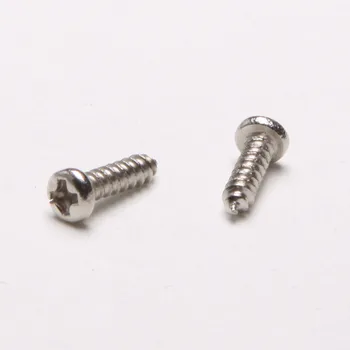 200PCS Micro Phillips Self-Tapping Screws Miniature Yuan Head Tapping Electronic Small Screws M2 *5