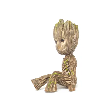 NEW hot 6cm Guardians of the Galaxy Vol. 2 Groot baby action figure toys collection Christmas gift doll with box