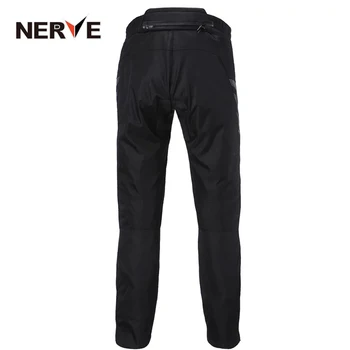 NERVE Brand Men Waterproof Motorcycle Riding Pants MOTO/ATV Cycling Trousers Motocross Racing Long Jeans with Knee Protectors