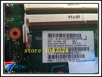 Wholesale Laptop motherboard for HP tm2 DDR3 Non-Integrated HM55-PM 611849-001 Work Perfect