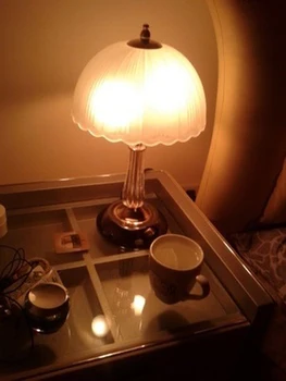 A1 Modern minimalist style lamp light adjustable table lamp bedside bedroom lamp glass lamp wedding anniversary ZH