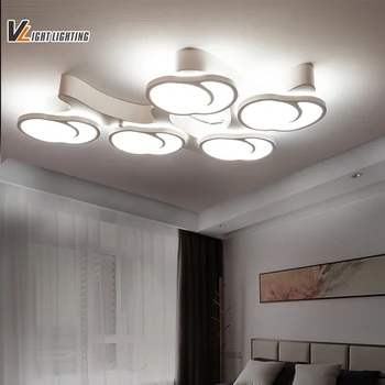 LED modern led ceiling lights for living room bedroom lamparas de techo colgante led acrylic ceiling lamp fixture AC85-265V