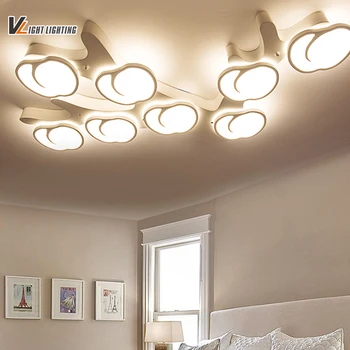 LED modern led ceiling lights for living room bedroom lamparas de techo colgante led acrylic ceiling lamp fixture AC85-265V