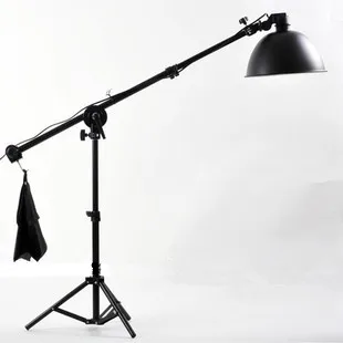 2m light stand Head Holder Bracket with continuous light for photo studio light for Photo Studio Reflector Arm Support Kit CD50