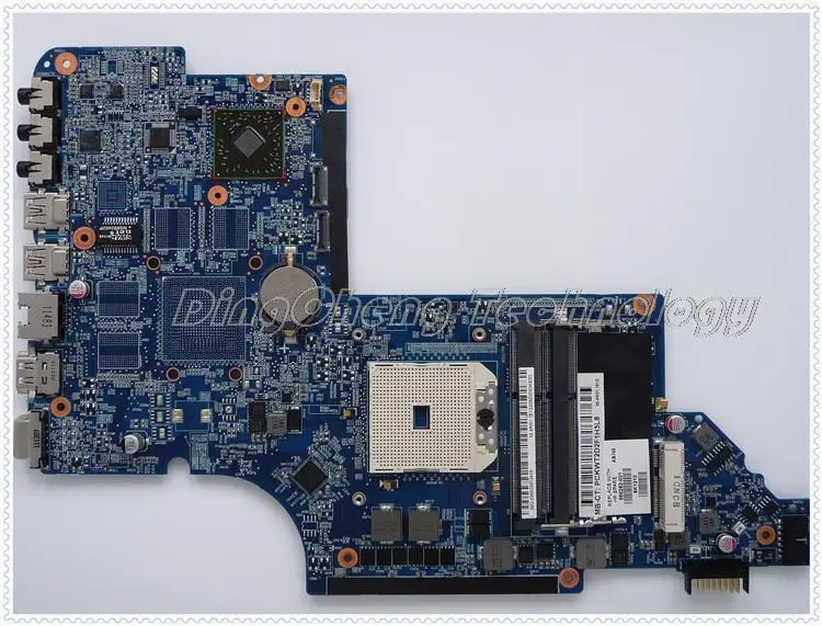 45 days Warranty For hp DV6-6000 665282-001 laptop Motherboard for AMD cpu with integrated graphics card tested Fully
