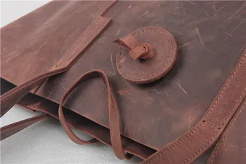 506 Europe and the United States crazy horses cow leather fashion female handbag Leather large shoulder bag